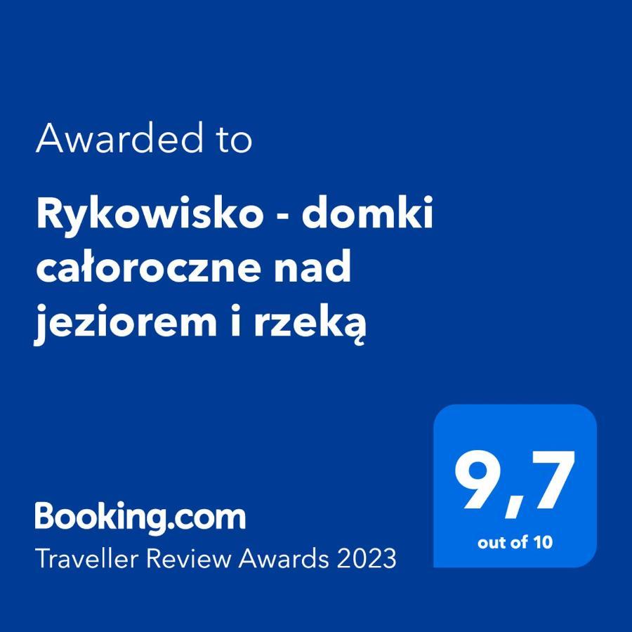 Rykowisko - Domki Caloroczne Nad Jeziorem I Rzeka 什切齐内克 外观 照片